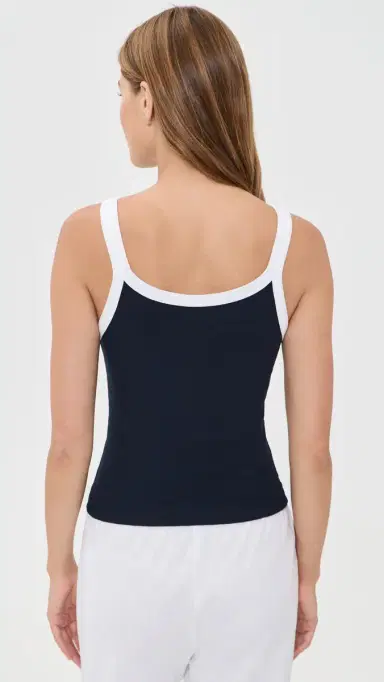 Velvet Belle Tank Top Navy/White L | Thumbnail 3