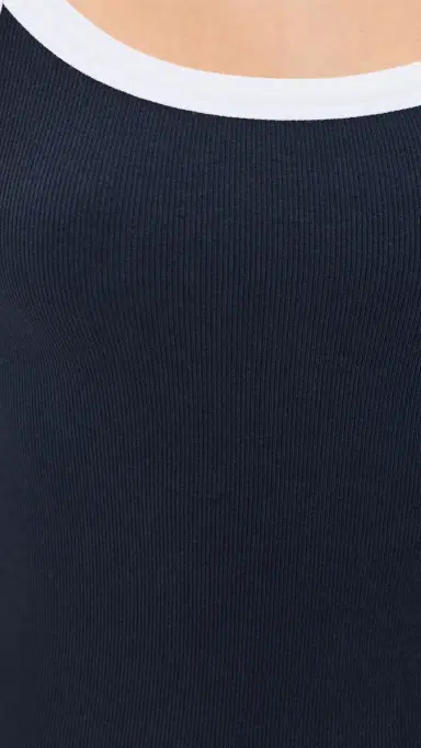 Velvet Belle Tank Top Navy/White L | Thumbnail 6