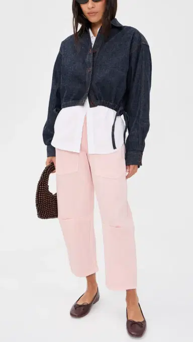 Secular Travis Cotton Pants Pale Pink | Thumbnail 5