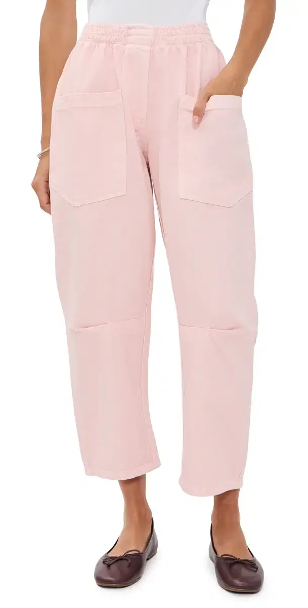 Secular Travis Cotton Pants Pale Pink