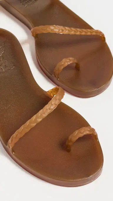 Ancient Greek Sandals Eleftheria Jelly Sandals Caramel 36 | Thumbnail 6 Ancient Greek Sandals Eleftheria Jelly Sandals Caramel 36 | Thumbnail 6
