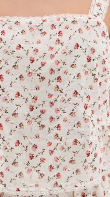 Posse Charlotte Top Watercolour Floral M | Thumbnail 6 Posse Charlotte Top Watercolour Floral M | Thumbnail 6
