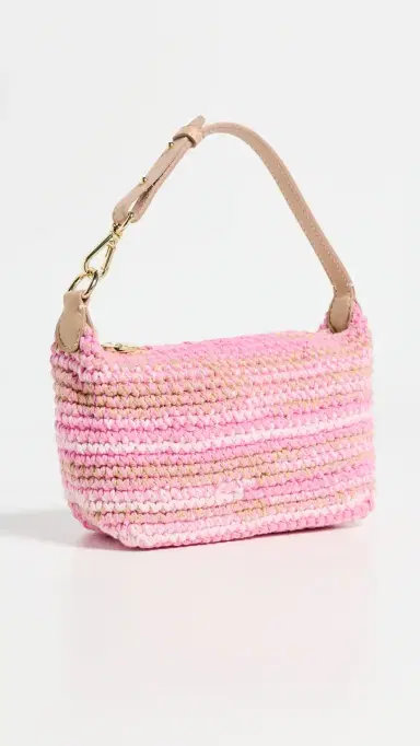 Stoney Clover Lane Mini Shoulder Bag Beige/Pink One Size | Thumbnail 4 Stoney Clover Lane Mini Shoulder Bag Beige/Pink One Size | Thumbnail 4