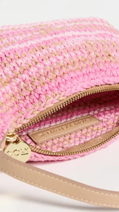 Stoney Clover Lane Mini Shoulder Bag Beige/Pink One Size | Thumbnail 6 Stoney Clover Lane Mini Shoulder Bag Beige/Pink One Size | Thumbnail 6