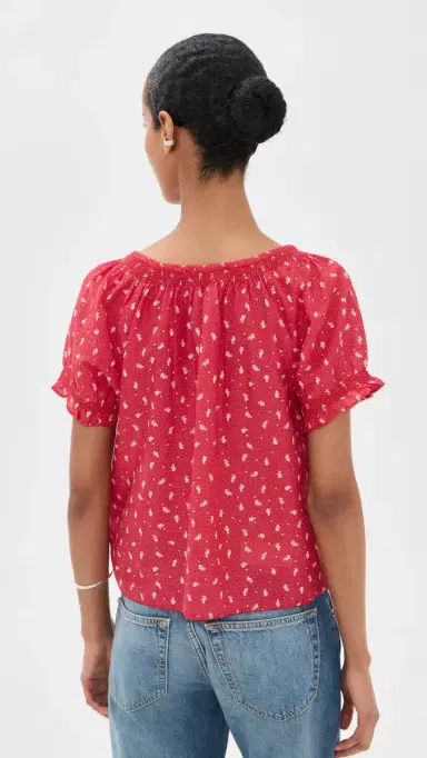 RE/DONE Katie Embroidered Top Bandana S | Thumbnail 3 RE/DONE Katie Embroidered Top Bandana S | Thumbnail 3