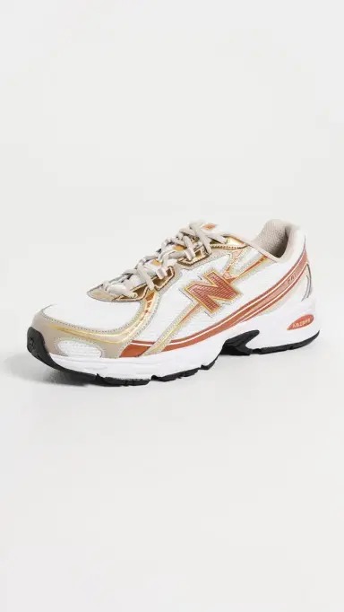 New Balance 740 Sneakers White/Red 9 | Thumbnail 2