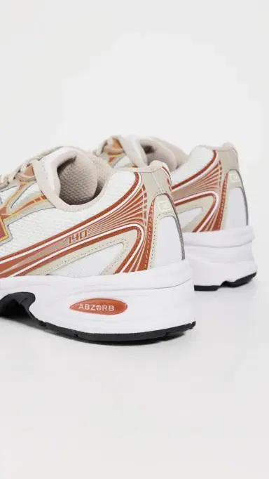 New Balance 740 Sneakers White/Red 9 | Thumbnail 3