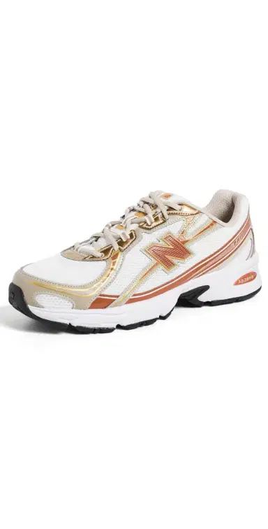 New Balance 740 Sneakers White/Red 9 | Thumbnail 1