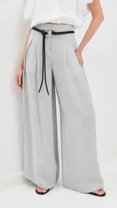 TWP Drew Pants Light Heather Grey | Thumbnail 2 TWP Drew Pants Light Heather Grey | Thumbnail 2