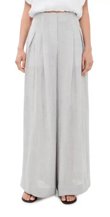 TWP Drew Pants Light Heather Grey | Thumbnail 1 TWP Drew Pants Light Heather Grey | Thumbnail 1