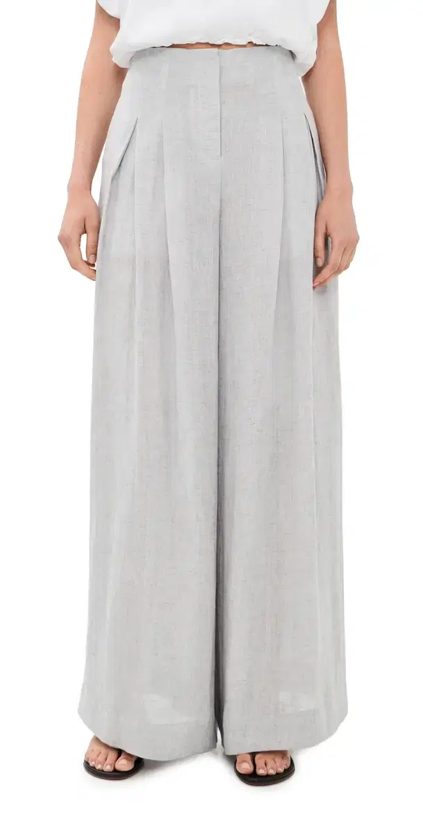 TWP Drew Pants Light Heather Grey