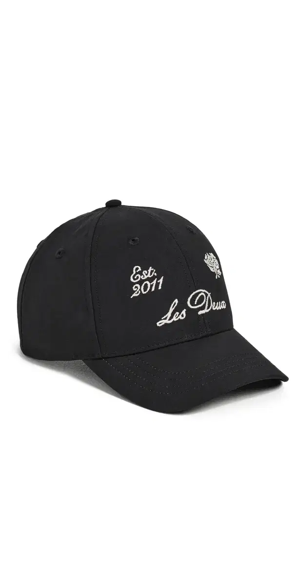 Deux Baseball Cap Black One Size