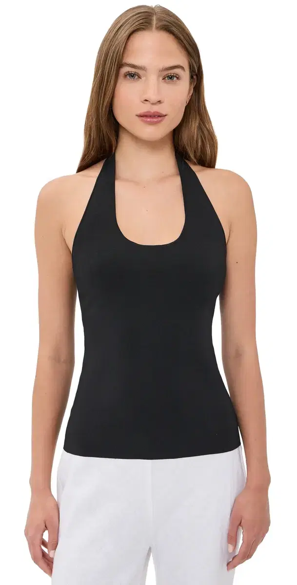 Halter Tank Top black - 001