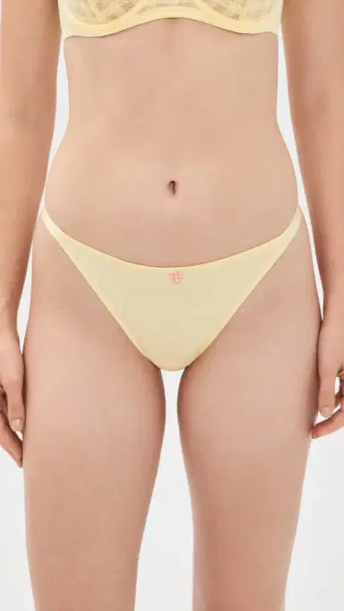 Skarlett Blue Bonbon String Lace Panties Buttercream | Thumbnail 2