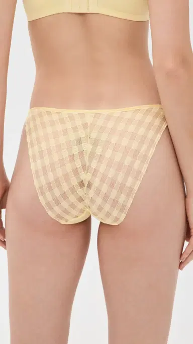 Skarlett Blue Bonbon String Lace Panties Buttercream | Thumbnail 3