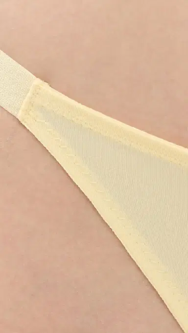 Skarlett Blue Bonbon String Lace Panties Buttercream | Thumbnail 5