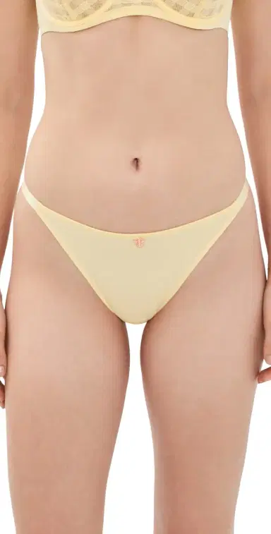 Skarlett Blue Bonbon String Lace Panties Buttercream | Thumbnail 1