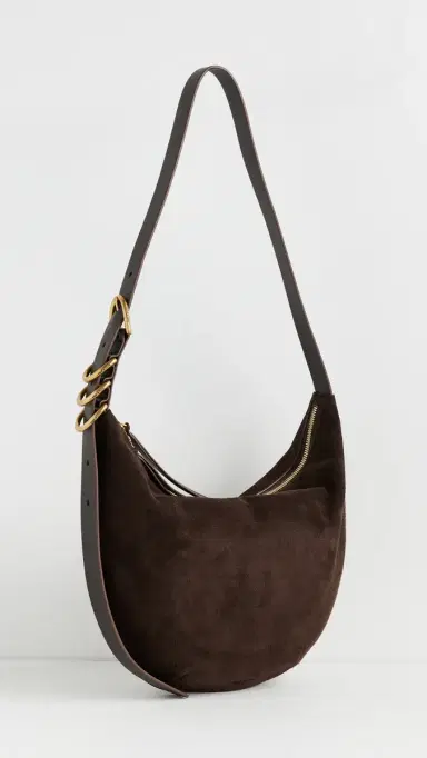 rag & bone Mercer Medium Hobo Bag Choc | Thumbnail 2