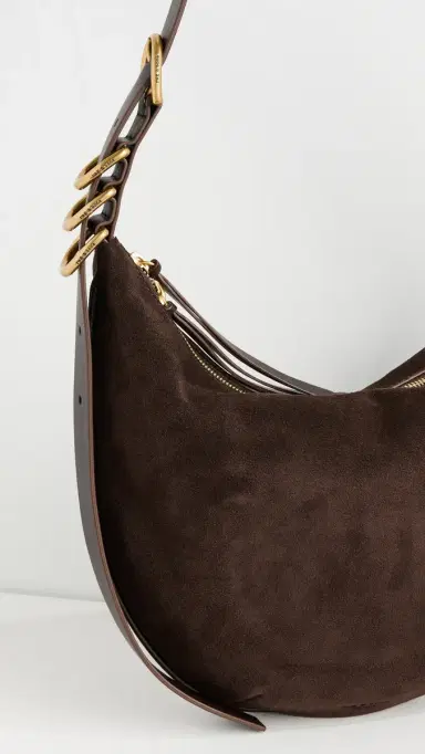 rag & bone Mercer Medium Hobo Bag Choc | Thumbnail 5