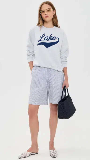 Sunny Somewhere ake Raglan Sweatshirt Heather Ash | Thumbnail 5 Sunny Somewhere ake Raglan Sweatshirt Heather Ash | Thumbnail 5