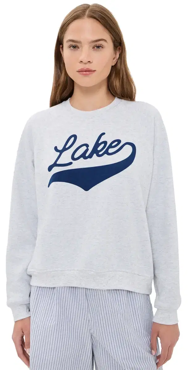 Sunny Somewhere ake Raglan Sweatshirt Heather Ash