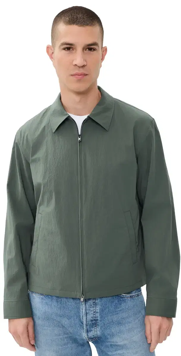 Theory City Zip Jacket Pine Grove