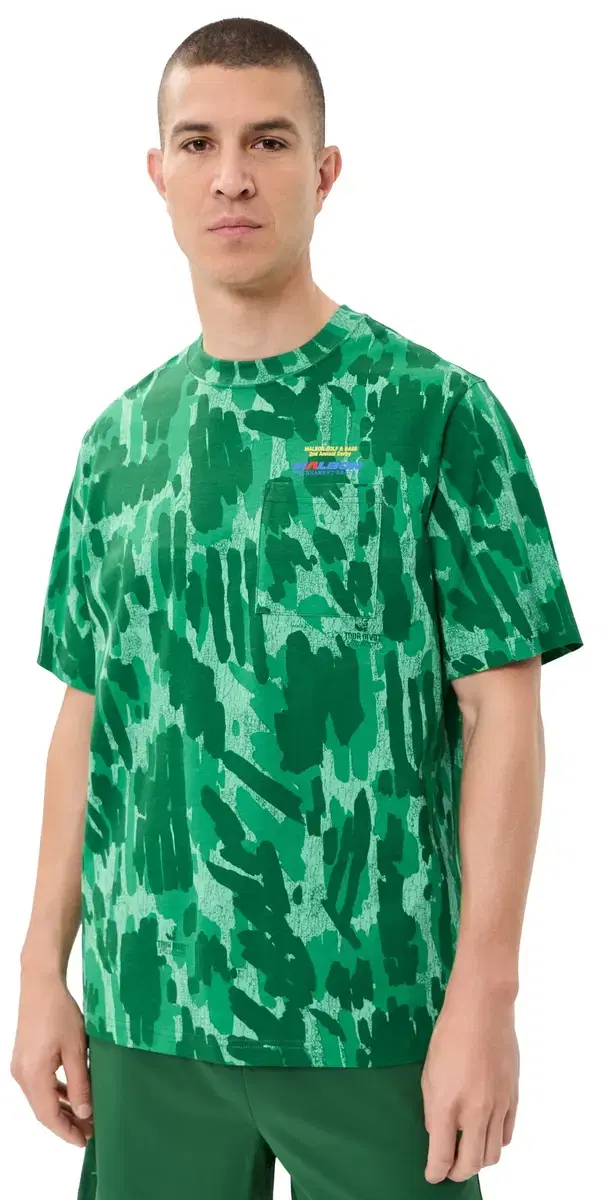 Vista Derby Tee Divot Camo Jungle