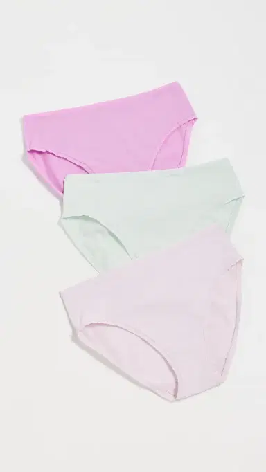 Natori Bliss Bare Hipster 3 Pack Iced Mint/Wild Petal/Misty Orchid | Thumbnail 2
