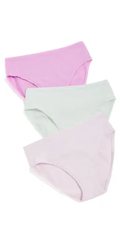 Natori Bliss Bare Hipster 3 Pack Iced Mint/Wild Petal/Misty Orchid | Thumbnail 1