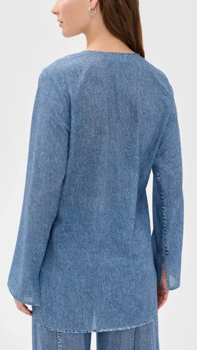 rag & bone Miramar Crinkle Coverup Top minet S | Thumbnail 3