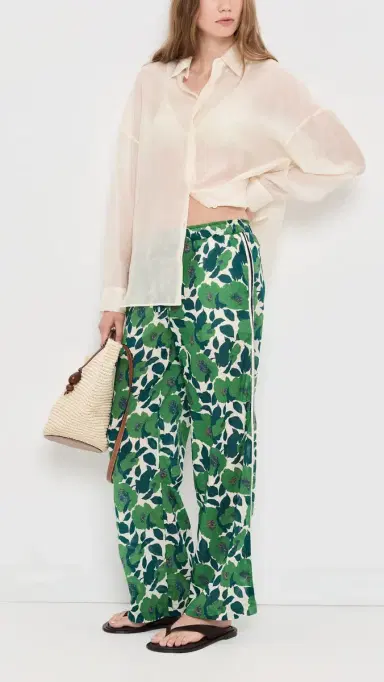 Birds of Paradis Vera Vega Floral Pants Vega Floral L | Thumbnail 5