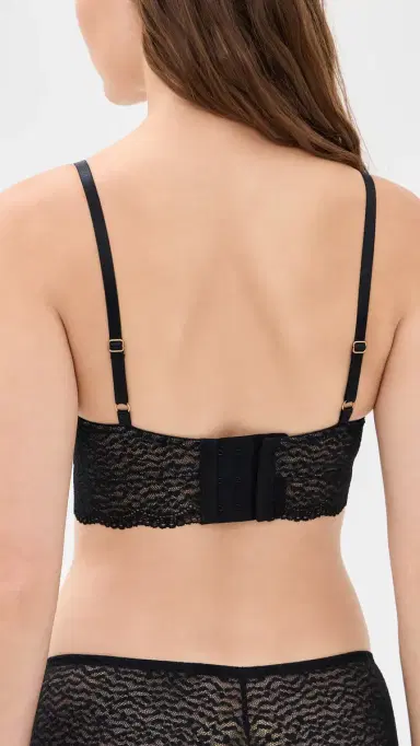 b.tempt'd by Wacoal b. tempt'd by Wacoal Untamed Demi Longline Bralette Night S | Thumbnail 3