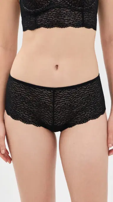 b.tempt'd by Wacoal b. tempt'd by Wacoal Untamed Tanga Panties Night M | Thumbnail 2