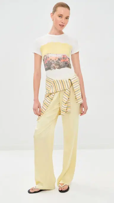 Simkhai Graphic Tee White M | Thumbnail 5
