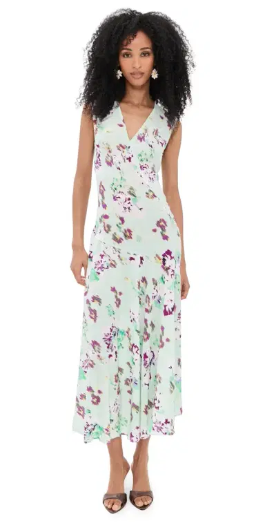 Ulla Johnson Elowen Silk Dress Oasis | Thumbnail 1