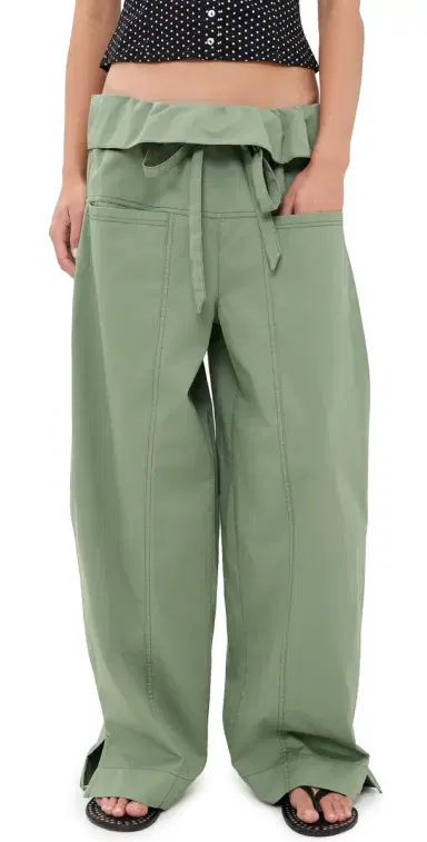 Free People Fisherman Pants Mistletoe M/L | Thumbnail 1