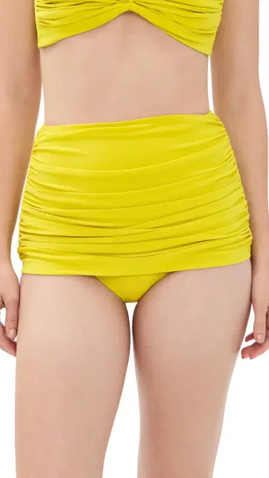 Norma Kamali Bill Bikini Bottoms Serene Yellow M | Thumbnail 6 Norma Kamali Bill Bikini Bottoms Serene Yellow M | Thumbnail 6