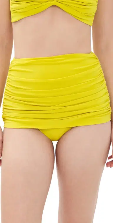Norma Kamali Bill Bikini Bottoms Serene Yellow M | Thumbnail 1 Norma Kamali Bill Bikini Bottoms Serene Yellow M | Thumbnail 1