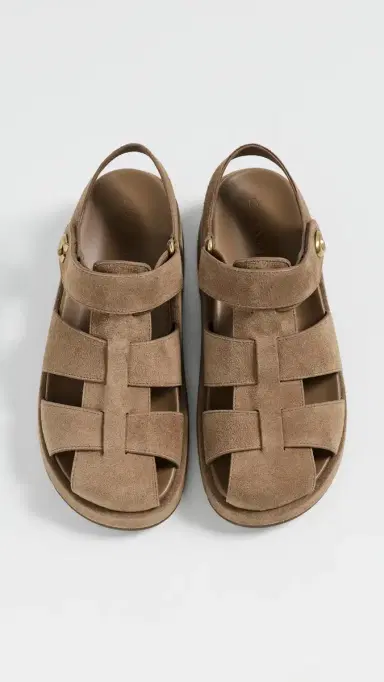 Coach Fisherman Sandals Coconut Suede 5 | Thumbnail 5 Coach Fisherman Sandals Coconut Suede 5 | Thumbnail 5