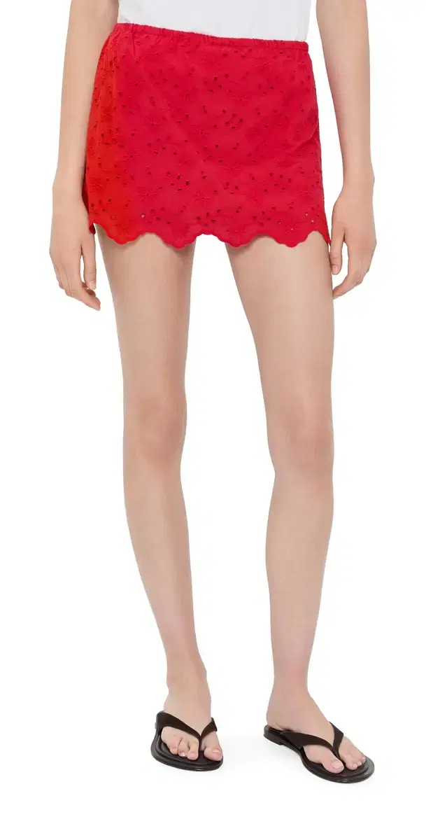 Free People Eyes On You Skort High Risk Red