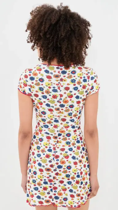 Lisa Says Gah Della Dress Primary Floral S | Thumbnail 3