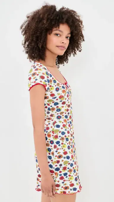 Lisa Says Gah Della Dress Primary Floral S | Thumbnail 4