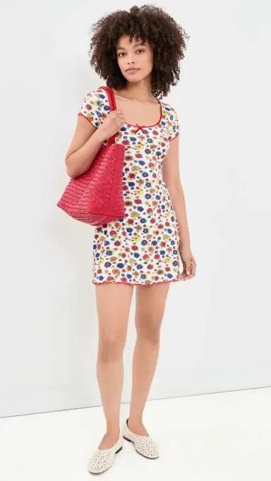 Lisa Says Gah Della Dress Primary Floral S | Thumbnail 5