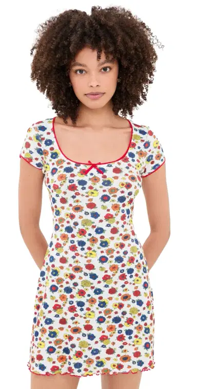 Lisa Says Gah Della Dress Primary Floral S | Thumbnail 1