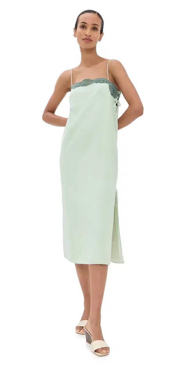POSSE Darya Dress Green