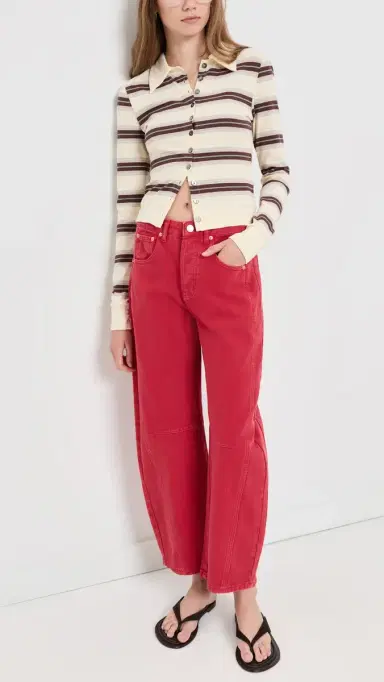 PARKE Horseshoe Jeans Washed Red | Thumbnail 5 PARKE Horseshoe Jeans Washed Red | Thumbnail 5