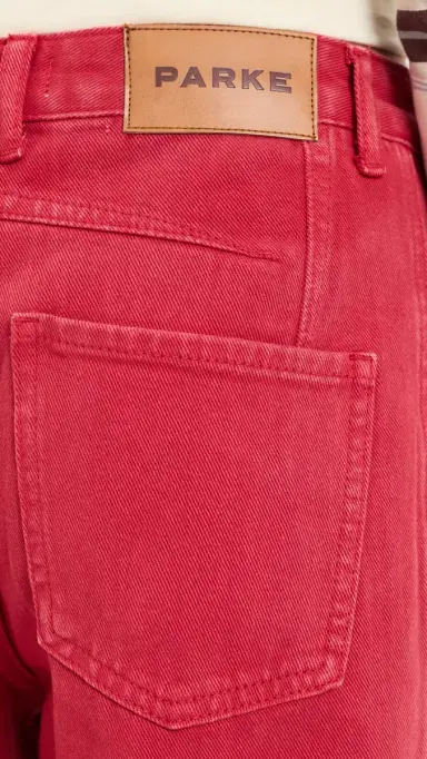 PARKE Horseshoe Jeans Washed Red | Thumbnail 6 PARKE Horseshoe Jeans Washed Red | Thumbnail 6