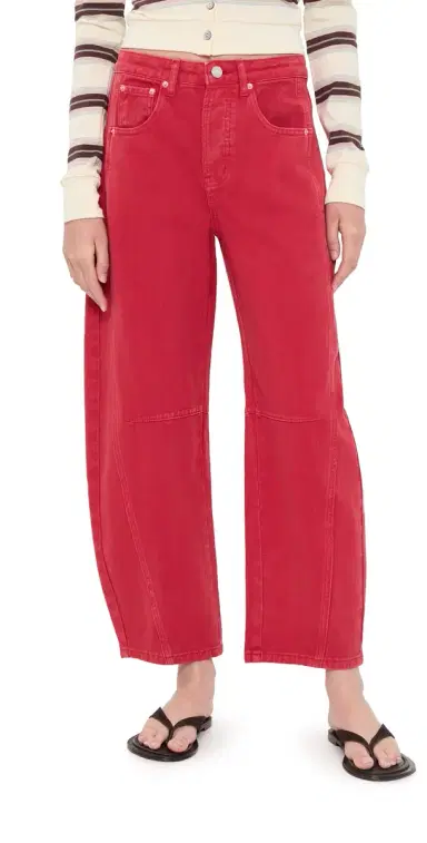 PARKE Horseshoe Jeans Washed Red | Thumbnail 1 PARKE Horseshoe Jeans Washed Red | Thumbnail 1