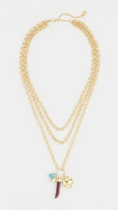 BaubleBar Maeve Layered Necklace Multi One Size | Thumbnail 4