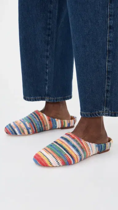 SIMONMILLER Riad Slippers Space Dye Multi 36 | Thumbnail 3 SIMONMILLER Riad Slippers Space Dye Multi 36 | Thumbnail 3